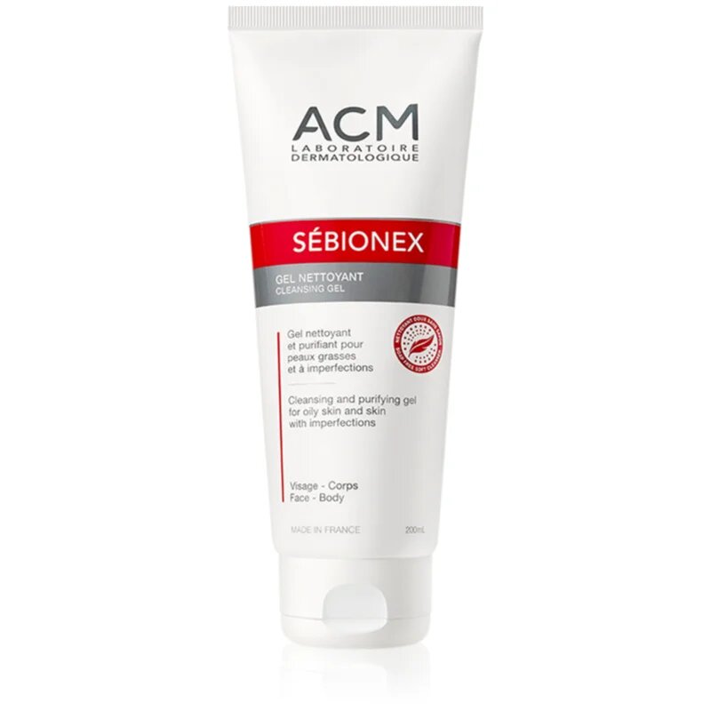 ACM Sébionex почистващ гел за мазна и проблемна кожа 200 мл.