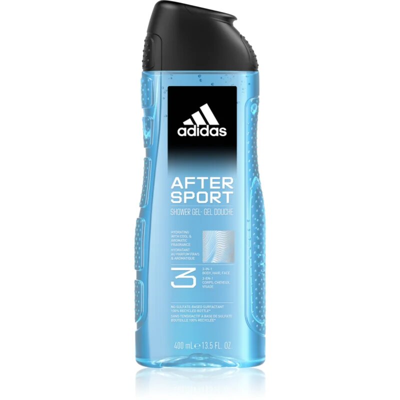 Adidas After Sport душ гел за мъже 400 мл.