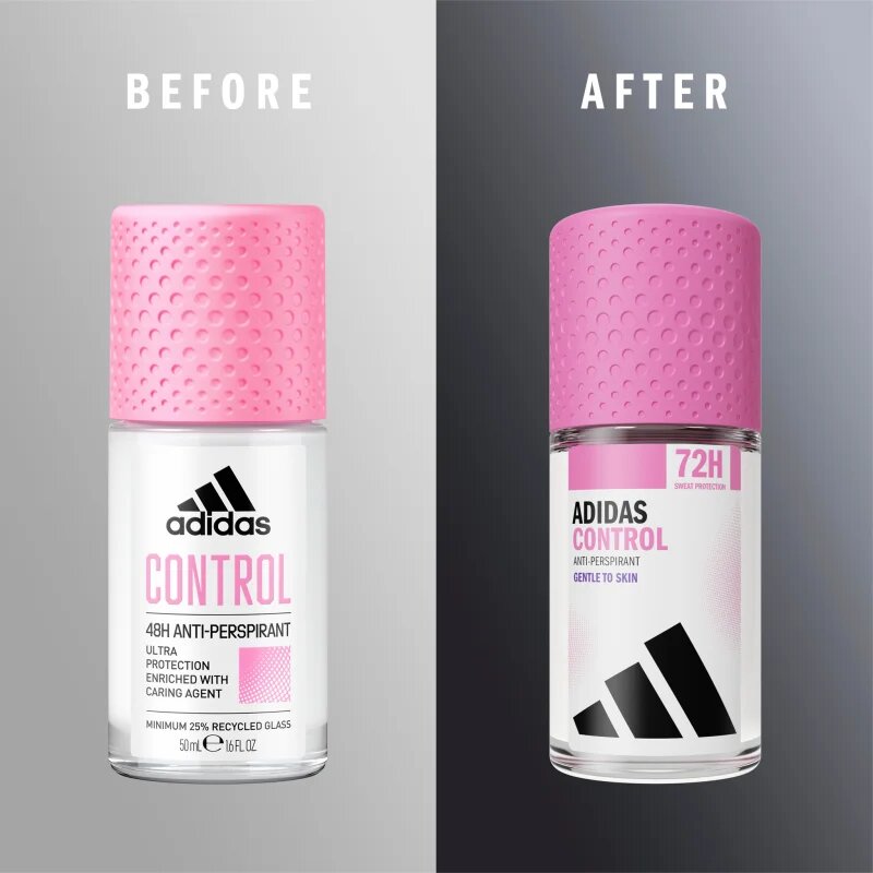 Adidas Cool & Care Control рол-он за жени 50 мл.