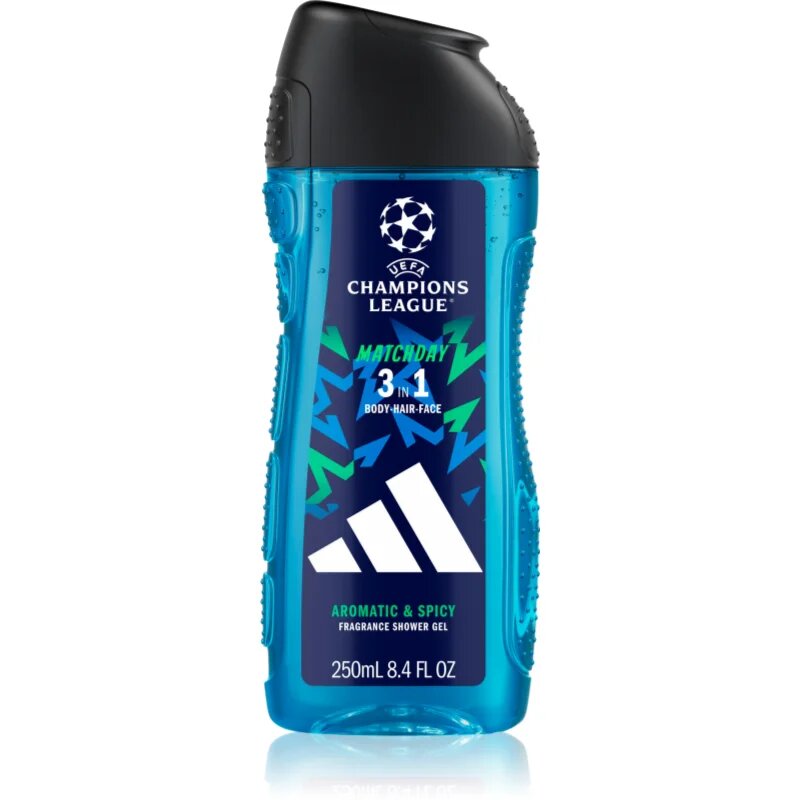 Adidas UEFA Champions League Matchday парфюмиран душ гел за мъже 250 мл.