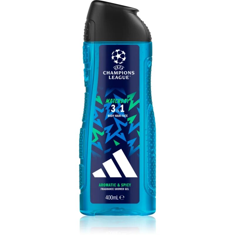 Adidas UEFA Champions League Matchday парфюмиран душ гел за мъже 400 мл.