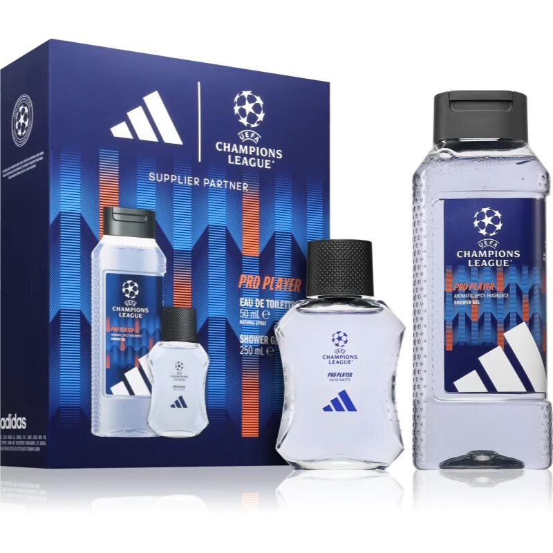 Adidas UEFA Champions League Pro Player подаръчен комплект за мъже
