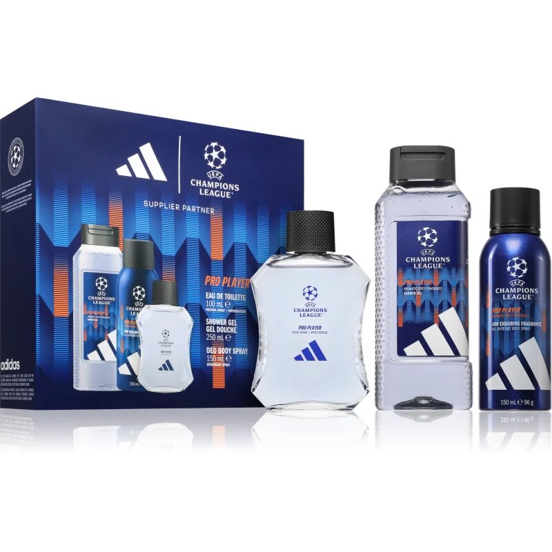 Adidas UEFA Champions League Pro Player подаръчен комплект за мъже