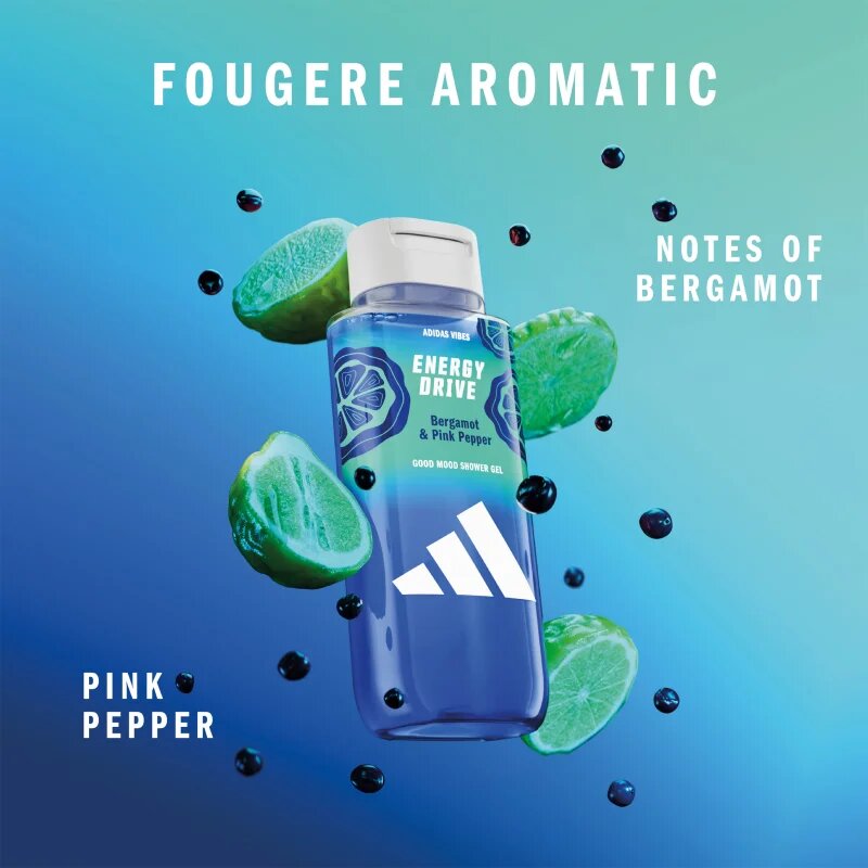 Adidas Vibes Energy Drive душ гел унисекс 250 мл.