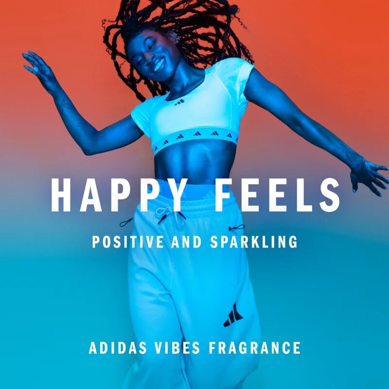 Adidas Vibes Happy Feels парфюмиран спрей за тяло унисекс 236 мл.