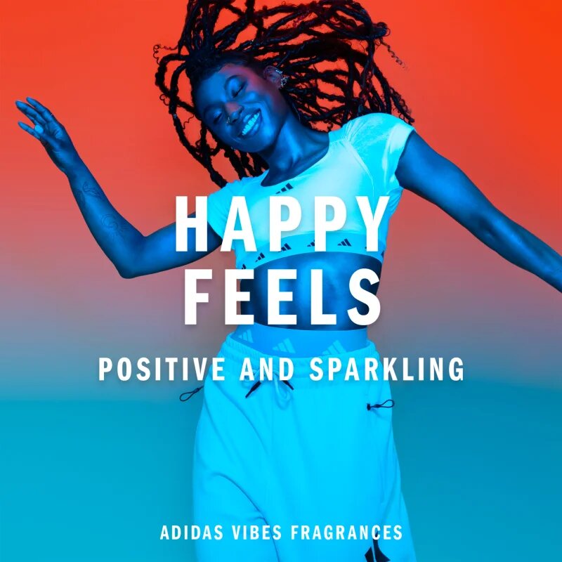 Adidas Vibes Happy Feels парфюмна вода унисекс 50 мл.