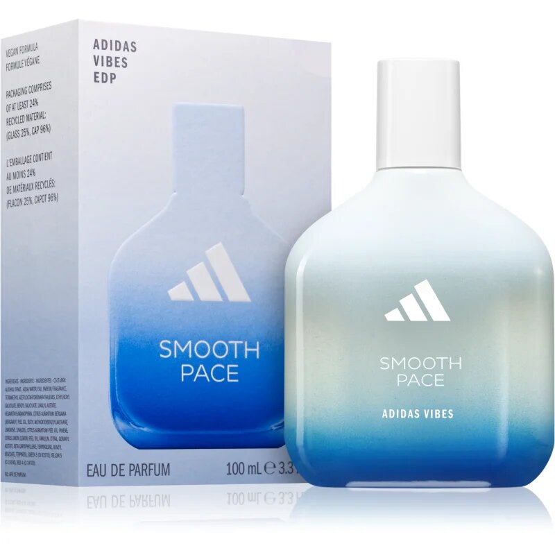 Adidas Vibes Smooth Pace парфюмна вода унисекс 100 мл.
