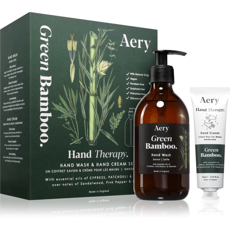 Aery Green Bamboo подаръчен комплект