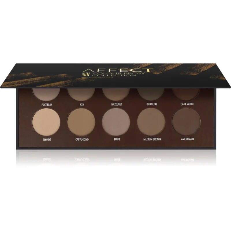 Affect Color Brow Colection палитра за вежди 10x2 гр.