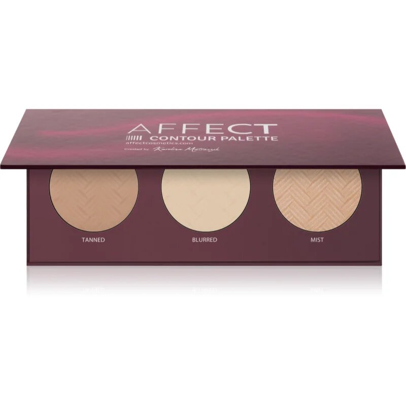 Affect Contour Palette контурираща палитра за лице за лице 3x6 гр.