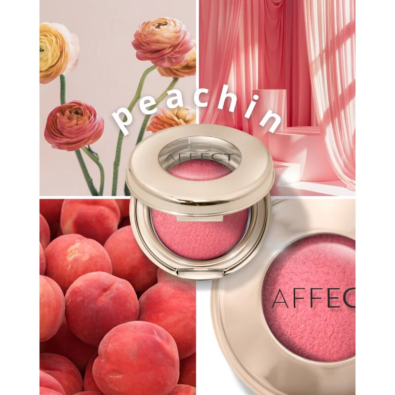 Affect Glow Bakery руж - пудра цвят Peachin 3 гр.