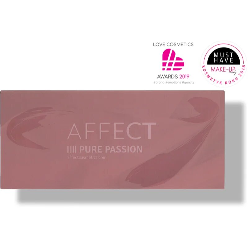Affect Pressed Eyeshadow Palette палитра сенки за очи цвят Pure Passion 10x2 гр.