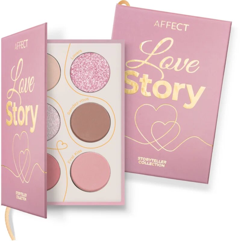 Affect Storyteller Colletion Love Story палитра сенки за очи 6x2 гр.