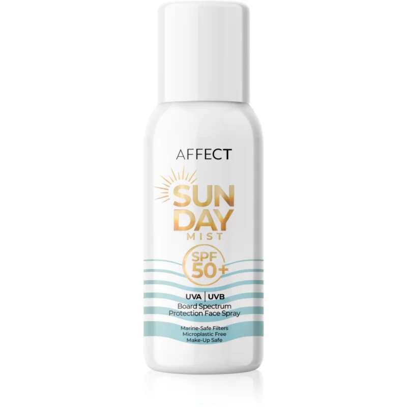 Affect Sun Day хидратираща и предпазваща защитна мъгла за лице SPF 50 75 мл.