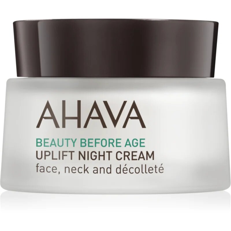 Ahava Beauty Before Age нощен лифтинг крем за лице врат и деколкте 50 мл.