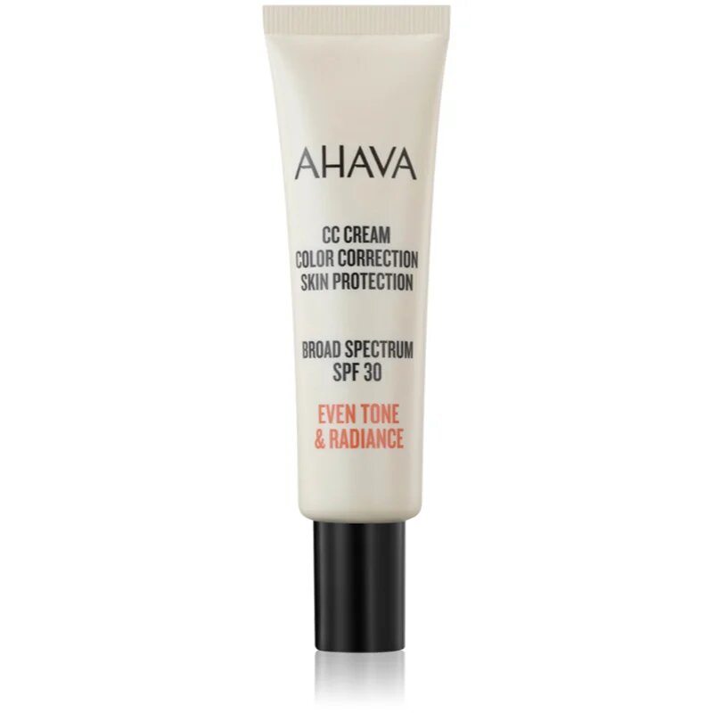 Ahava CC Cream Color Correction CC крем да уеднакви цвета на кожата SPF 30 30 мл.