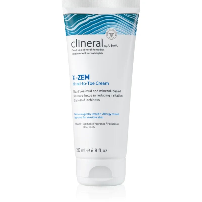 Ahava Clineral X-ZEM интензивен крем за тяло против възпаление и сърбеж 200 мл.