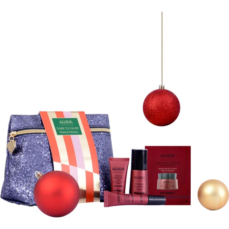 Ahava Dare to Glow Plump & Fabulous подаръчен комплект за подмладяване на кожата на лицето