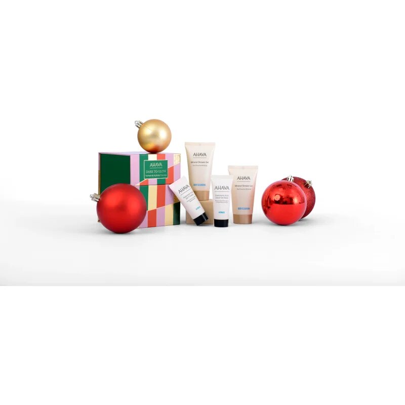 Ahava Dare to Glow Refresh & Hydrate Express подаръчен комплект за тяло и лице