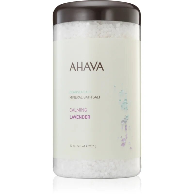 Ahava Dead Sea Salt Calming Lavender минерална сол от Мъртво море за баня 907 гр.