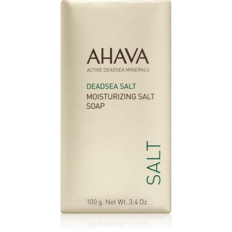 Ahava Dead Sea Salt хидратиращ сапун със сол от Мъртво море 100 гр.