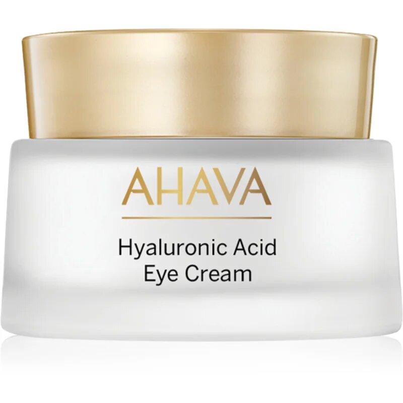 Ahava Hyaluronic Acid Eye Cream притивобръчков крем за околоочната зона намаляващ отоците и черните кръгове 15 мл.