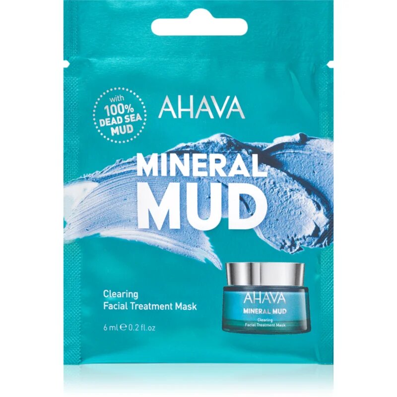 Ahava Mineral Mud почистваща маска с кал за мазна и проблемна кожа 6 мл.