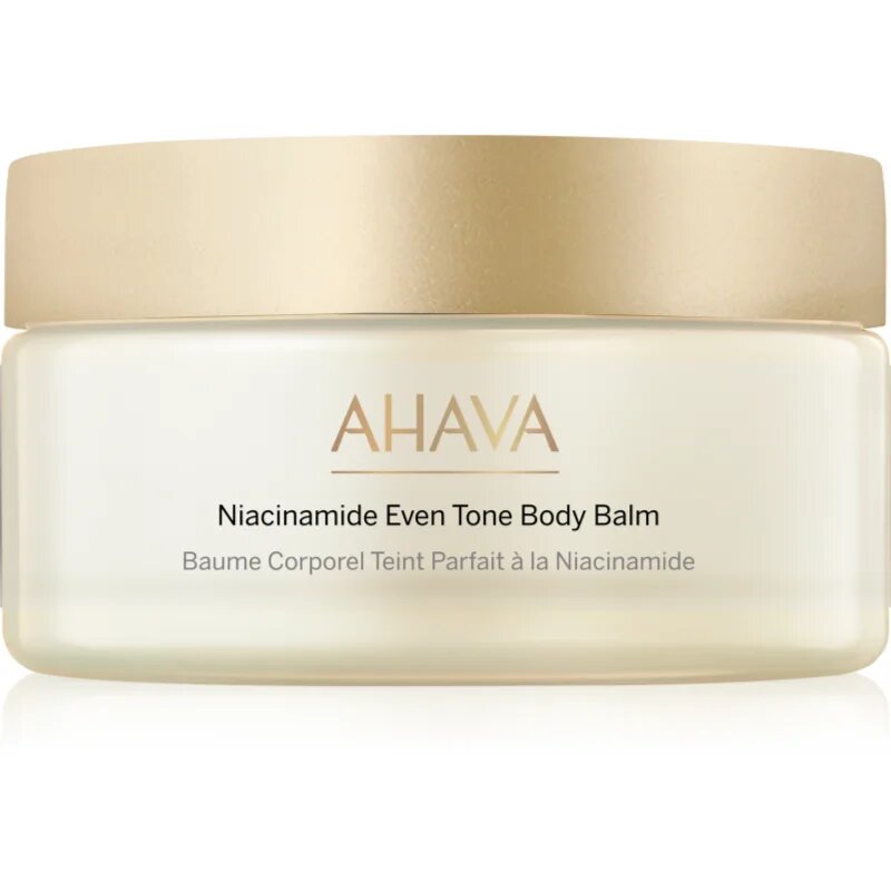 Ahava Niacinamide Even Tone Body Balm балсам за тяло за освежаване и хидратация 220 мл.