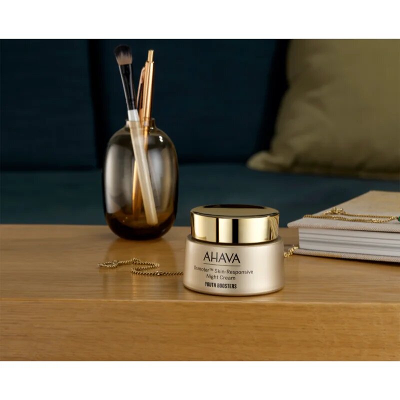 Ahava Osmoter™ Skin-Responsive стягащ нощен крем за подмладяване на кожата на лицето 50 мл.
