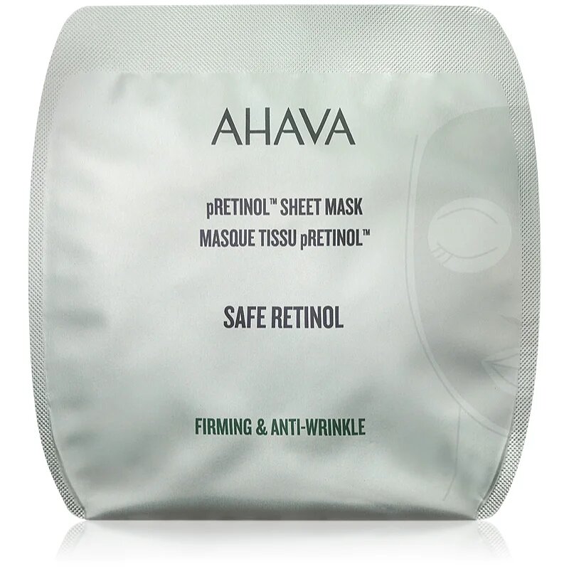 Ahava Safe Retinol изгаждаща платнена маска с ретинол 1 бр.