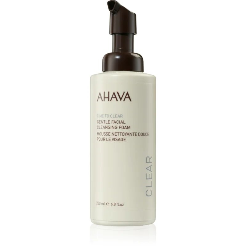 Ahava Time To Clear нежна почистваща пяна 230 мл.