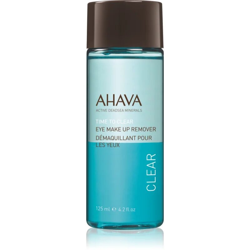 Ahava Time To Clear продукт за почистване на водоустойчив грим от очи за чувствителни очи 125 мл.