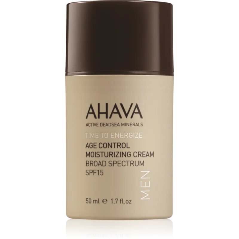 Ahava Time To Energize Men хидратиращ и подмладяващ крем SPF 15 50 мл.