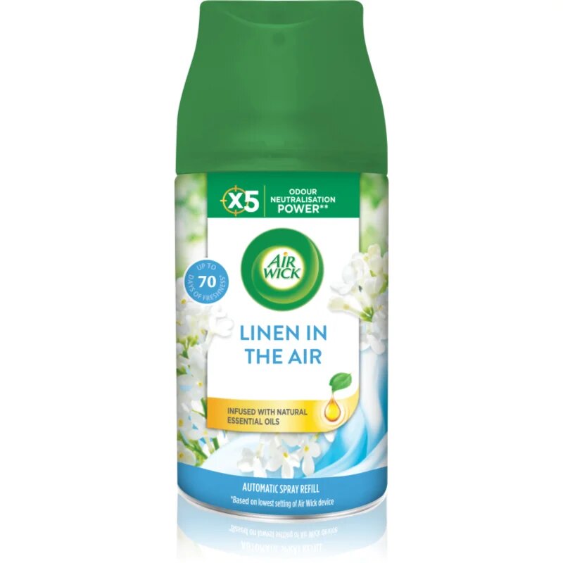 Air Wick Freshmatic Linen In The Air ароматизатор за въздух пълнител 250 мл.
