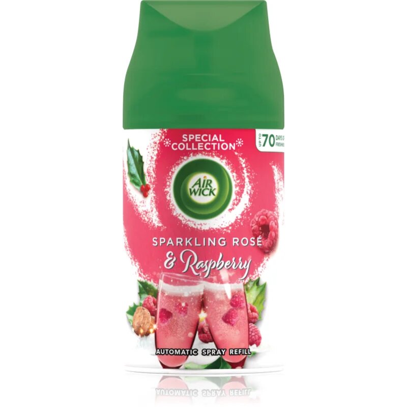 Air Wick Freshmatic Sparkling Rose & Raspberry ароматизатор за въздух пълнител 250 мл.