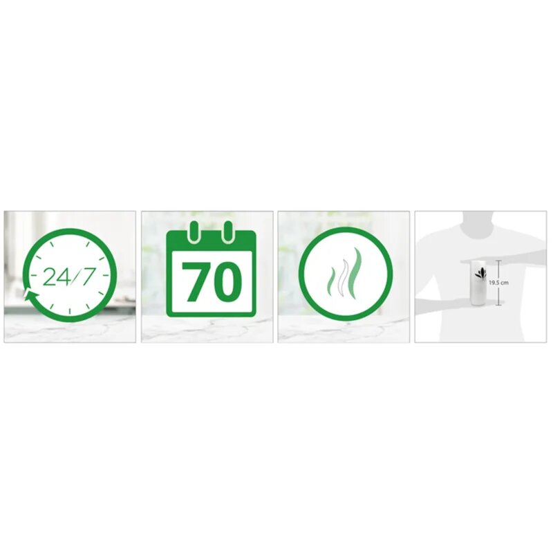 Air Wick Freshmatic White Flowers ароматизатор за въздух пълнител с аромат DUO 2x250 мл.