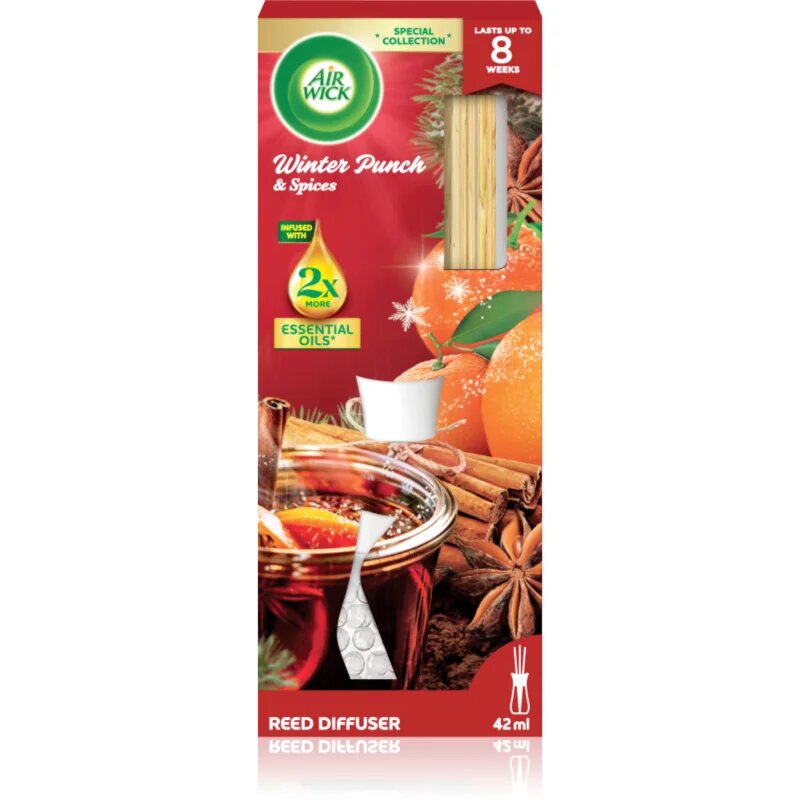 Air Wick Winter Punch&Spices aроматизиращ дифузер с пълнител 42 бр.