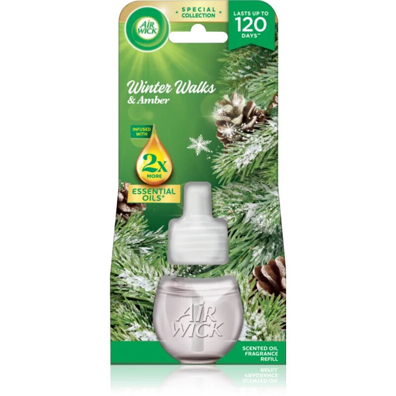 Air Wick Winter Walks&Amber пълнител за електрически дифузер 19 мл.