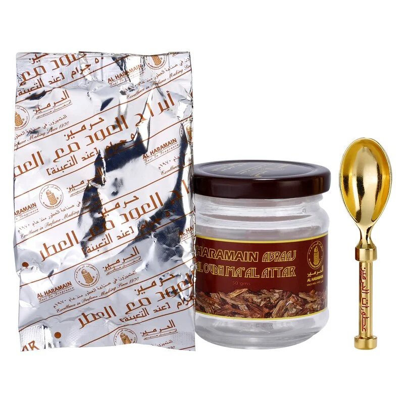 Al Haramain Abraaj Al Oudh Ma'Al Attak тамян 50 гр.