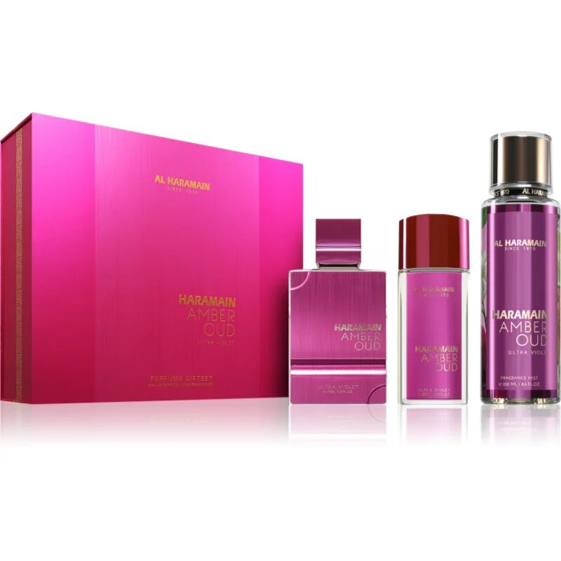 Al Haramain Amber Oud Ultra Violet подаръчен комплект за жени 1 бр.