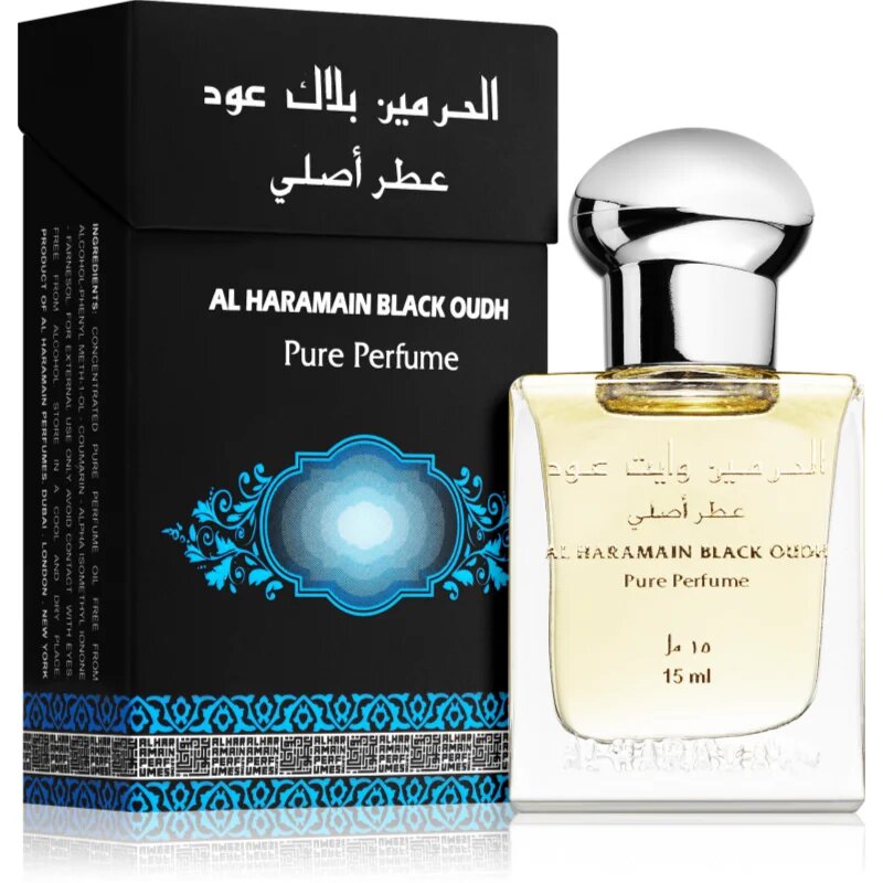 Al Haramain Black Oudh парфюмирано масло унисекс 15 мл.