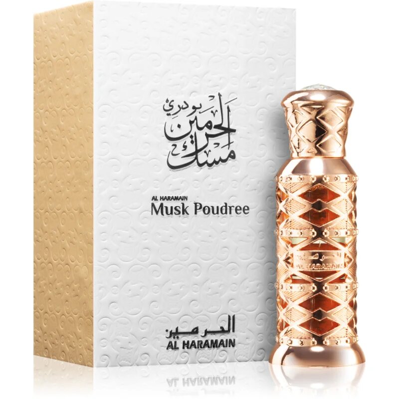 Al Haramain Musk Poudree парфюмирано масло за жени 12 мл.
