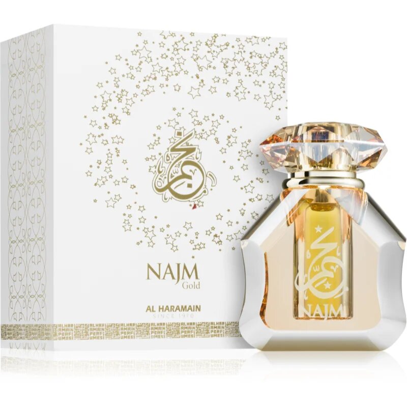 Al Haramain Najm Gold парфюмирано масло унисекс 18 мл.