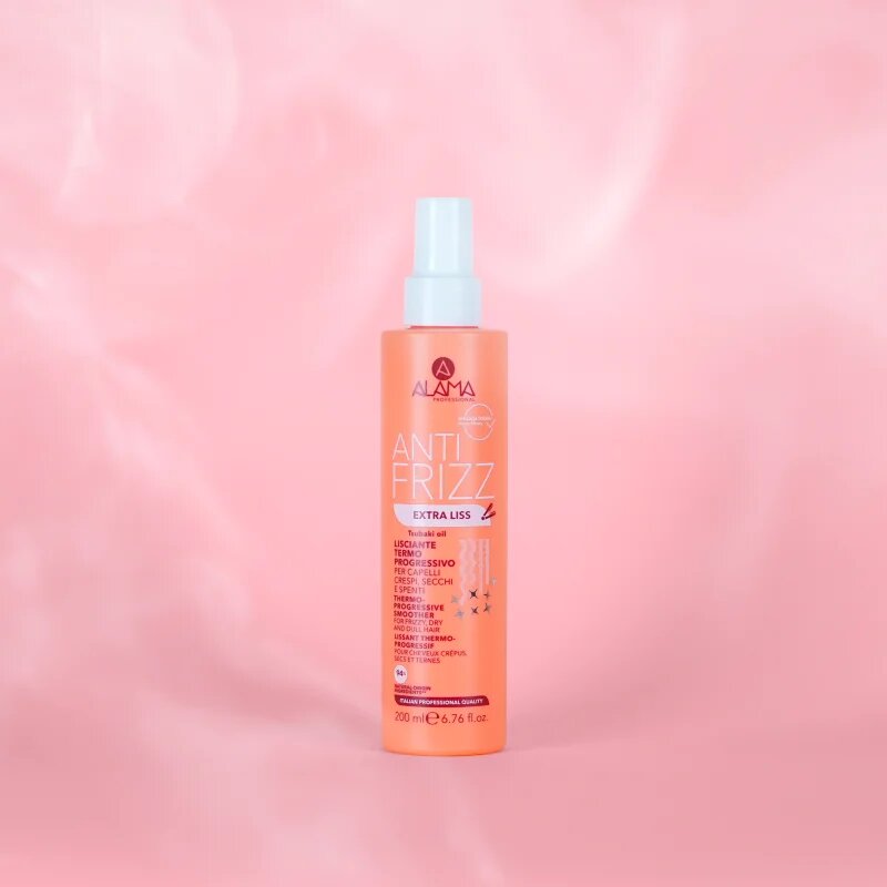 Alama Professional Anti Frizz Extra Liss изглаждаща грижа за блясък за суха и крехка коса 200 мл.