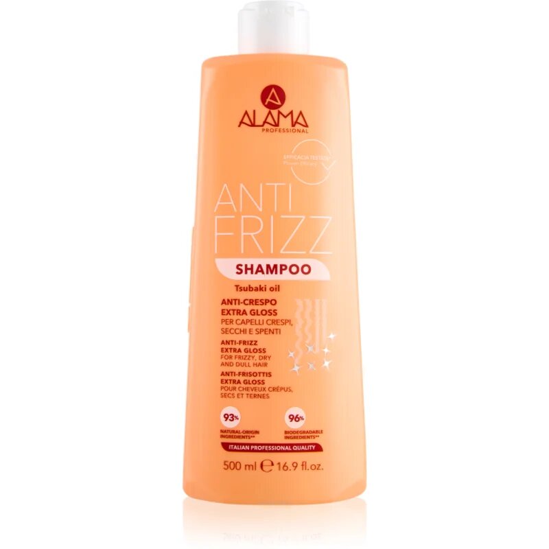 Alama Professional Anti Frizz Gloss Shampoo шампоан против цъфтене 500 мл.