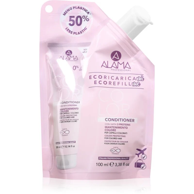Alama Professional Color Protecting Conditioner балсам за защита на цветовете Eco Refill 100 мл.