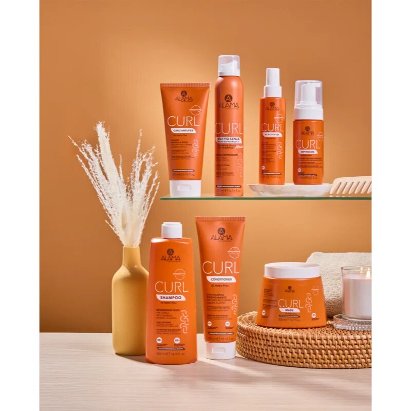 Alama Professional Curl Dry Shampoo Mousse сух шампоан за чуплива и къдрава коса 200 мл.