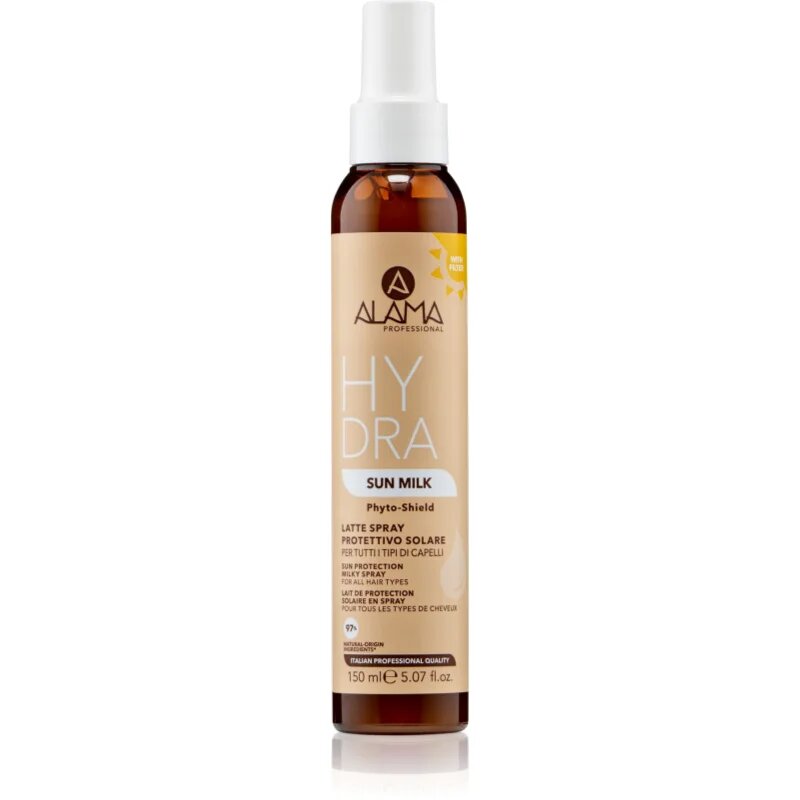 Alama Professional Hydra Sun Milk Phyto-Shield защитно мляко за коса против слънчеви лъчи 150 мл.
