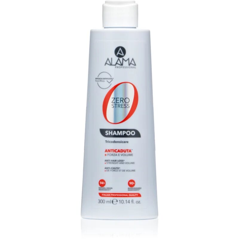 Alama Professional Zero Stress Anti-Hair Loss Shampoo шампоан против косопад 300 мл.