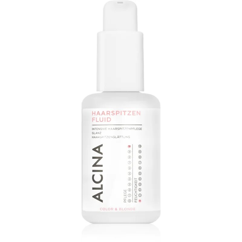 Alcina Color & Blond Hair Tip Fluid хидратиращ и подсилващ флуид за връхчетата на косата 30 мл.